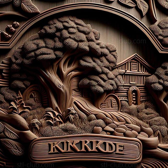 3D model kinkade trending (STL)